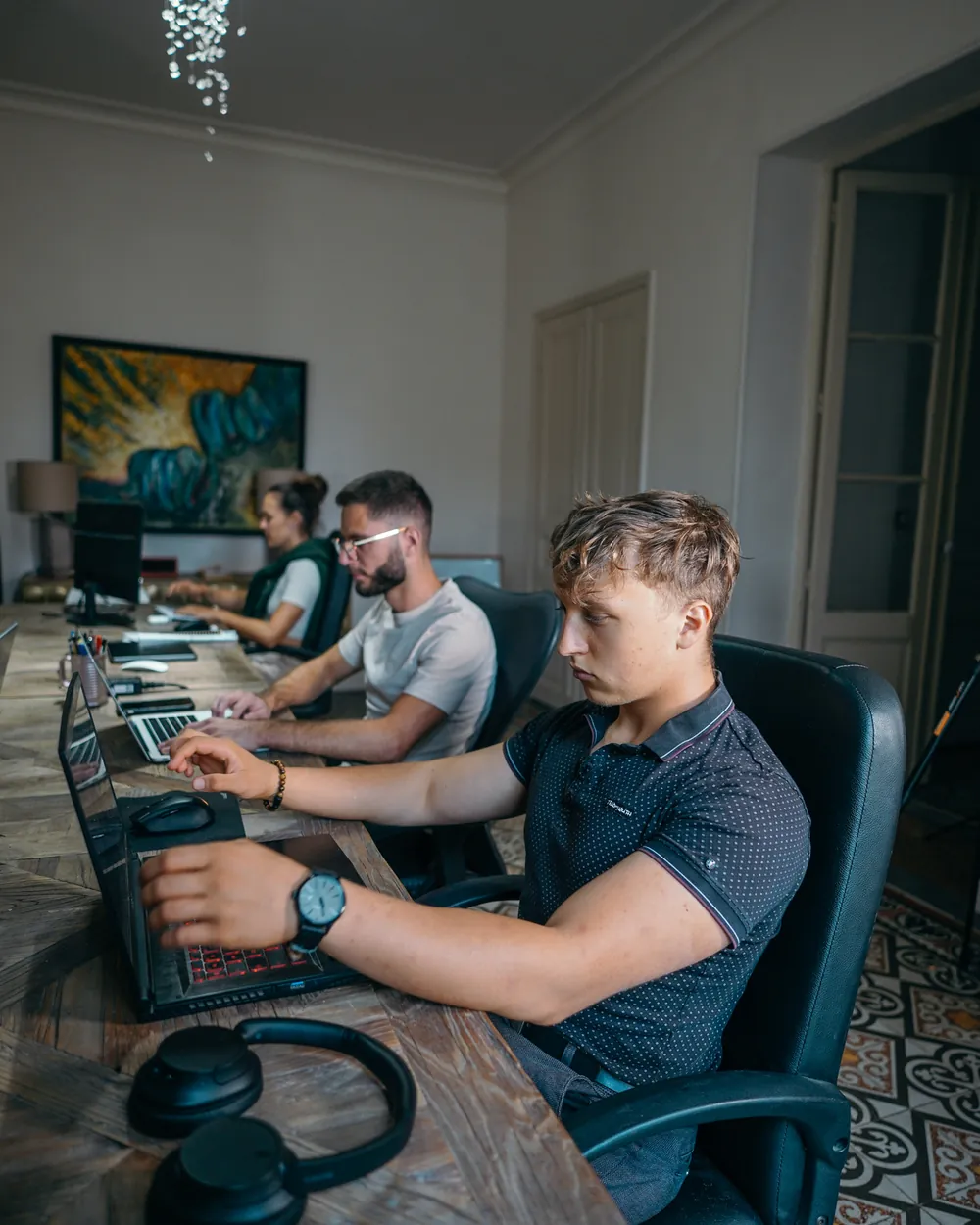 Salle de deep work du coliving